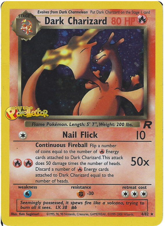 Dark Charizard — Team Rocket