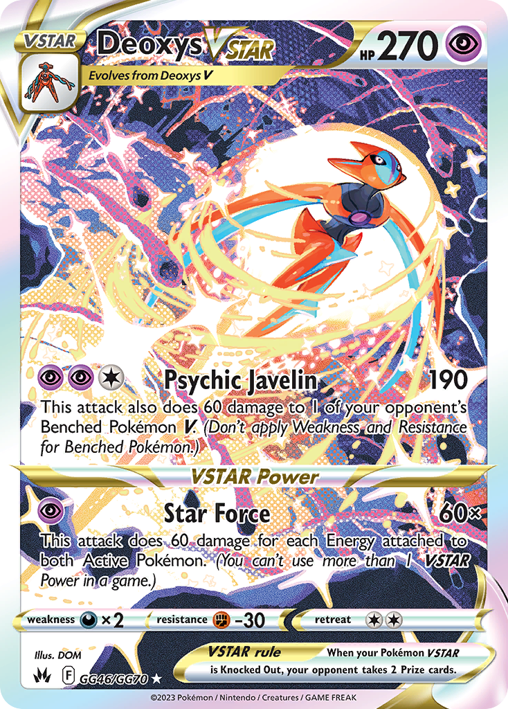 Deoxys VSTAR — Crown Zenith Galarian Gallery