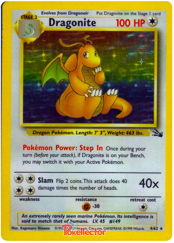 Dragonite — Fossil