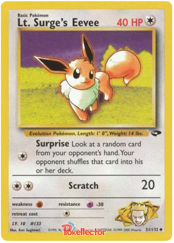 Lt. Surge's Eevee
