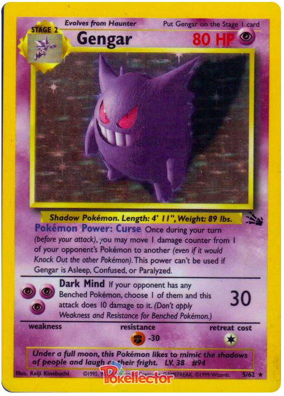 Gengar — Fossil