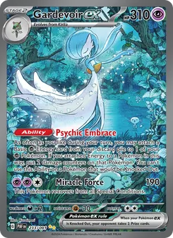 Gardevoir ex — Paldean Fates