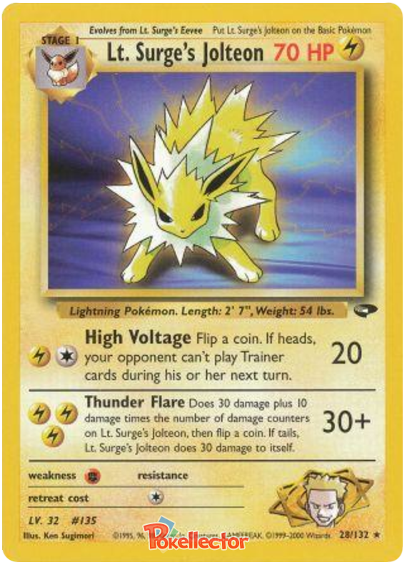 Lt. Surge's Jolteon