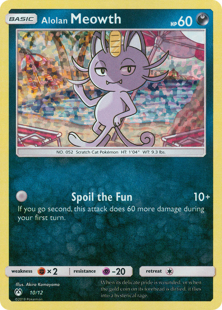 Alolan Meowth — McDonald's Collection 2019