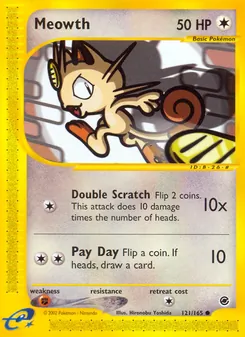 Meowth — Expedition Base Set