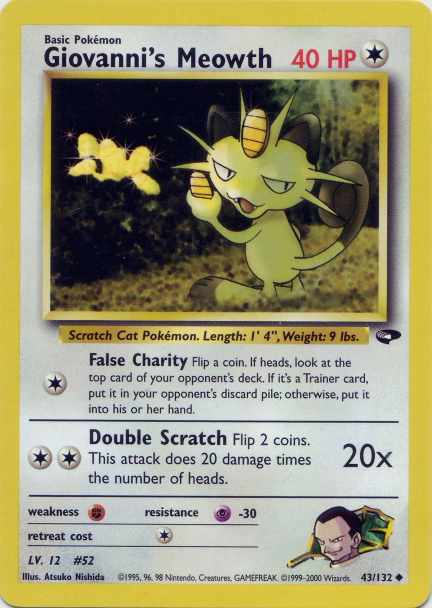 Giovanni's Meowth