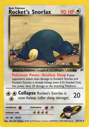 Rocket's Snorlax