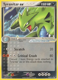 Tyranitar ex — POP Series 1